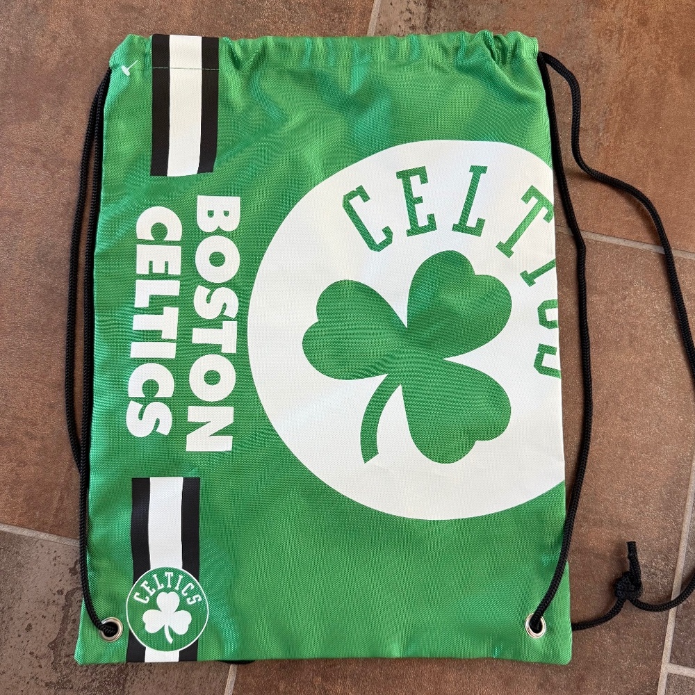 BRAND NEW BOSTON CELTICS Drawstring Bag